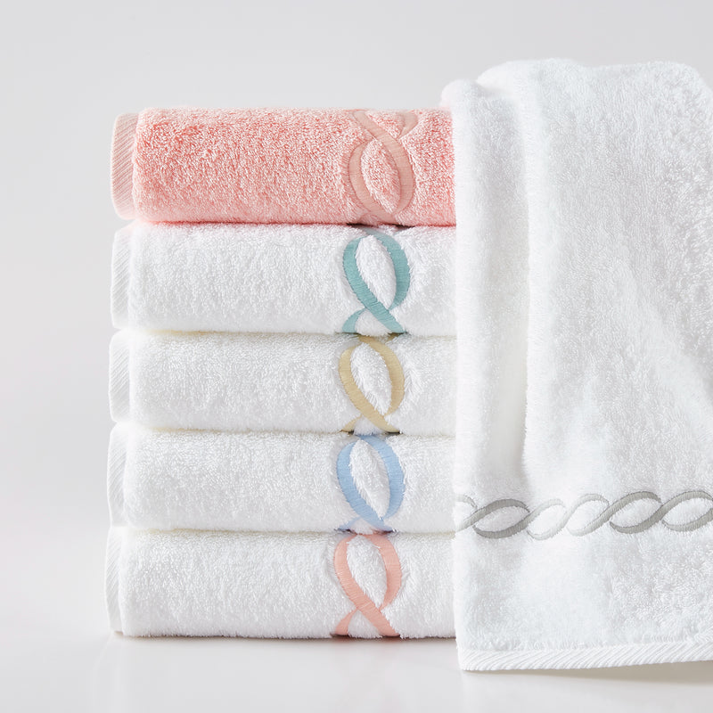 Luxe Chain Superior Egyptian Cotton Oversize Hand Towel 2 Pieces Set